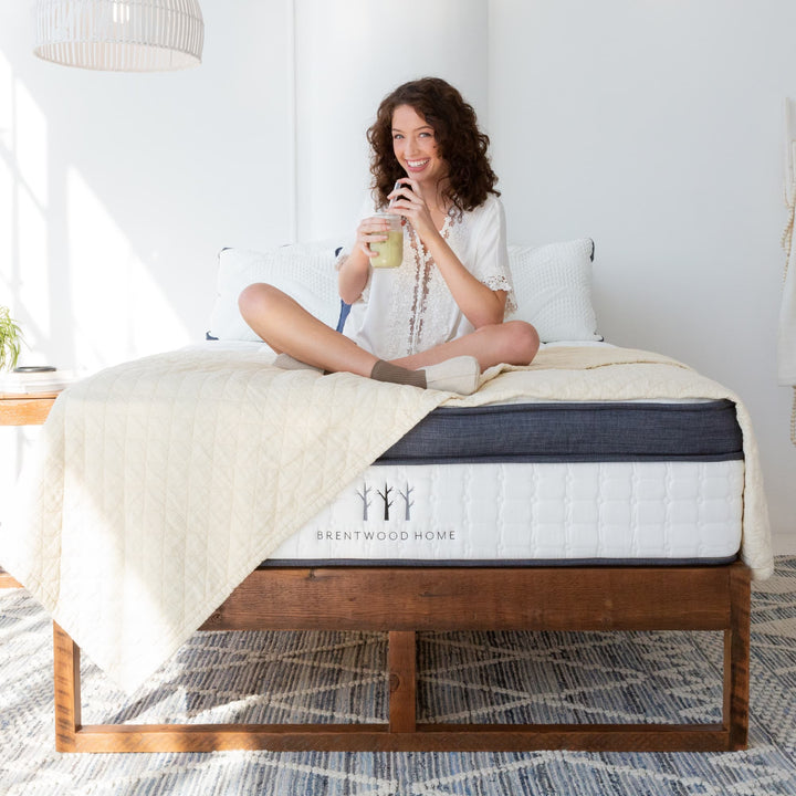 Brentwood Home Oceano luxury hybrid mattress
