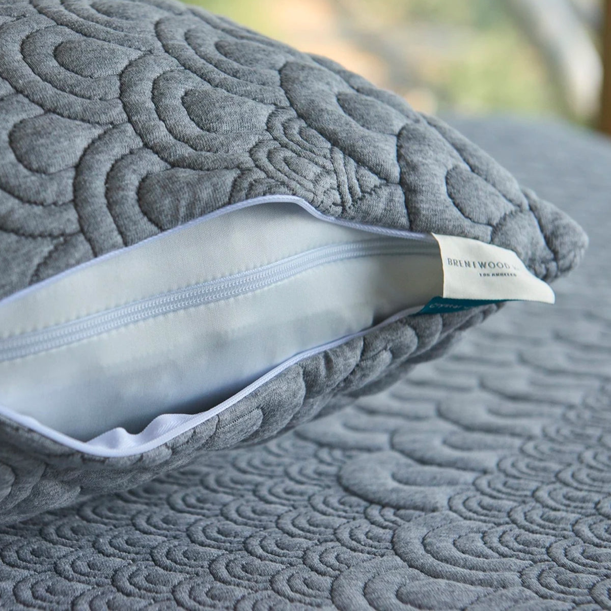 Crystal Cove Activated Charcoal Pillow