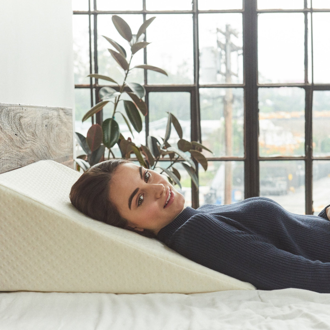 Lumbar Support Wedge Pillow Adjustable Sleep Bed Cushion Lower