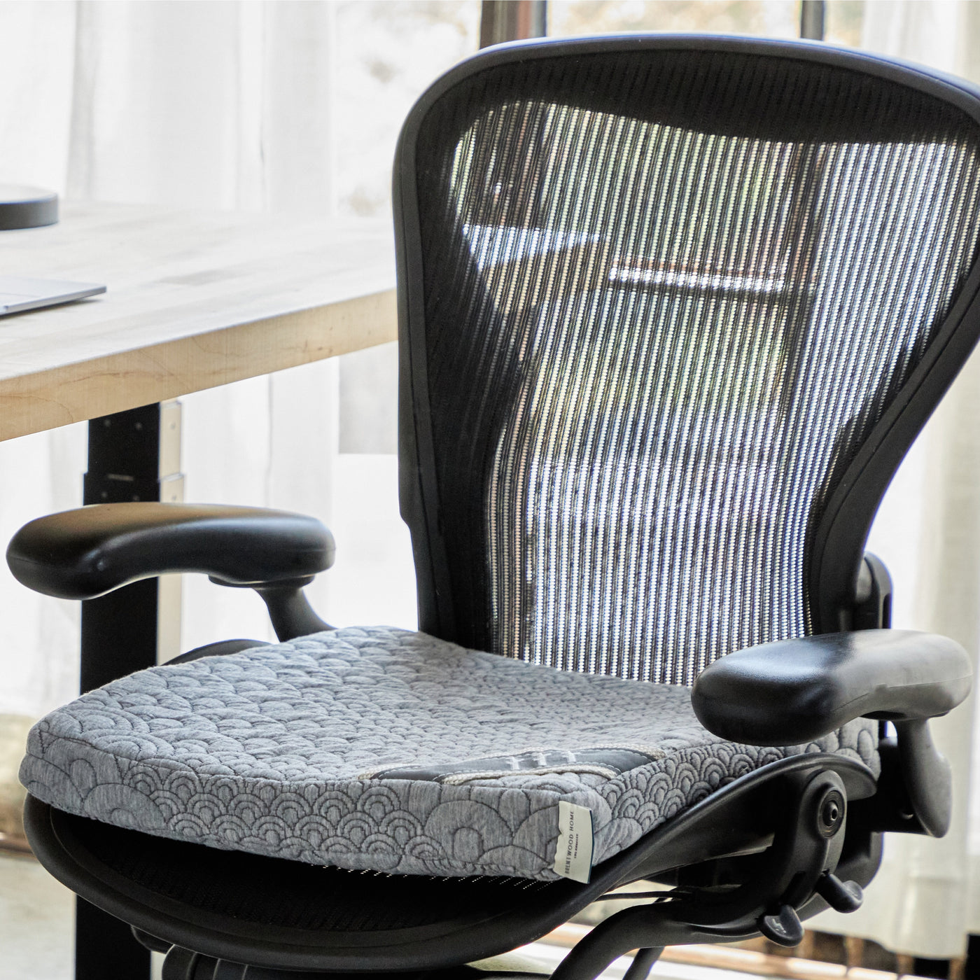 Gel Foam Seat Cushion - 4 Thick Chair Pad Booster Seat Riser